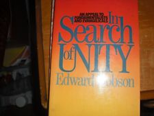 In Search of Unity by Edward Dobson (Trade Paperback) picture