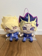 Yu-Gi-Oh x Sanrio Yami Yugi & Joey Wheeler Plush Doll Set Japan NEW picture