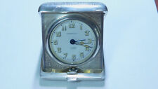Antique Art Deco Tiffany & Co Sterling Silver Travel Alarm Clock	 picture