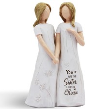 Best Friend Birthday Gifts for Women - Sister Figurines, Unique Friendship Keeps picture