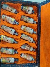 Rare Set of 12 Chinese Porcelain Erotica Snuff Bottles 190c. Qing Dynsaty style picture