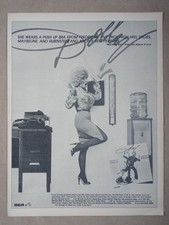 1980s DOLLY PARTON 9 to 5 Odd Jobs Album Release Promo Vintage Poster Print Ad picture
