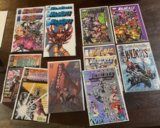 Wildcats Lot Of 14 VF-NM WildC.A.T.S Sourcebook #1,2 +12 Others Pictured Jim Lee picture