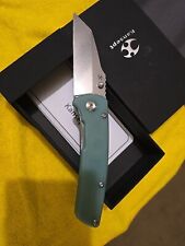 Used Kancept Knife Main Stream.  Jade G10 And 154 Cm Blade picture