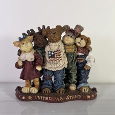 Boyds Bears Style #227812 JB Bearyproud And Pals United We Stand LE #6848 Resin picture