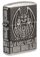 Zippo Armor Gargoyle Antique Silver Windproof Pocket Lighter, 28973-078426 picture