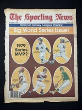 The Sporting News Big World Series Issue Series MVP? MLB Cover Page (1979) picture