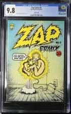 Zap Comix #0 CGC 9.8 Apex Novelties 1968 Robert Crumb Underground TOP POP picture