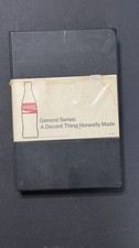 Coca-Cola Vintage Sales Tape A Decent Thing Honestly Made picture