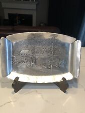 Vintage Wendell August Forge Hammered Aluminum Tray, McConnell 