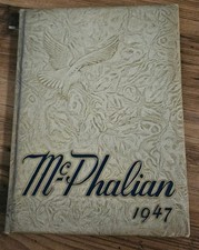 1947 McPhalian Yearbook Sylvester High School, Georgia Vintage Antique Annual GA picture