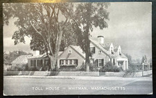 Vintage Postcard 1930 Toll House, Witman, Massachusetts (MA) picture