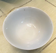 Pair Chinese Porcelain Decorative Bowls Yellow/Red Greek Key Border, Marks picture