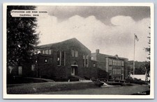 K62/ Caldwell Ohio Postcard c1940 Gymnasium High School 505 picture