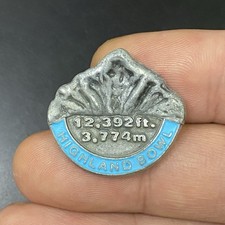 Vtg Highland Bowl Aspen Highlands Elevation Ski Resort Colorado Pin Souvenir picture