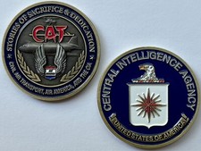 Air America Challenge Coin, Vietnam War, Laos, Cambodia, Aviation  CC-0101-CIA picture