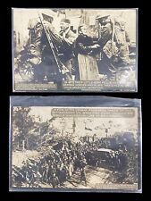 2 WWI WW1 U.S. Signal Corps RPPC Real Photo Postcards Bureau War Photos c. 1917 picture