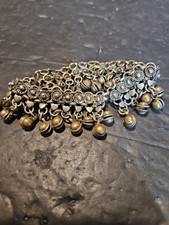 Yemenite tribal antique Silver Plated Brass anklet leg 65g. Plz Read Description picture