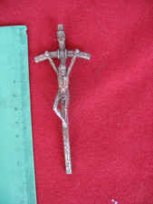 Vintage Pastoral Papal Crucifix 11cm Pope John Paul II Crucifix Wall Cross Itala picture