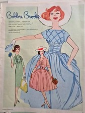 1959 Women's Bobbie Brooks dresses fashion Vintage Art Ad  picture
