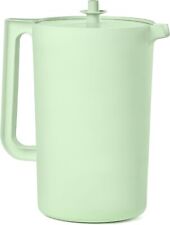 Tupperware Heritage 1 Gallon Pitcher in Mint - Dishwasher Safe & BPA Free  picture