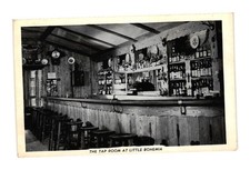 Vintage Little Bohemia Tap Room Bar Manitowish WI Dillinger Hideout Postcard picture