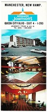 Howard Johnson's Motor Lodge Queen City Blvd Manchester NH Vintage Postcard picture
