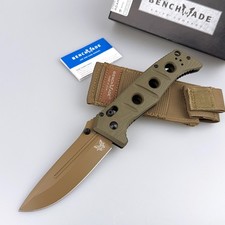 Benchmade Adamas 275FE-2 CruWear Drop-Point Olive Drab G10 Handle Folding Knife picture