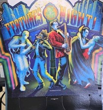 1996 Features of the Night Halloween POS Display Lot Ronrico Rum Original Box picture