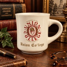 Vintage Union College Mug Schenectady NY Ceramic Alumni College Seal Academia picture
