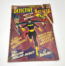 Detective Comics 359 1st Batgirl Barbara Gordon 1967 Silver Age Filler Key Raw picture