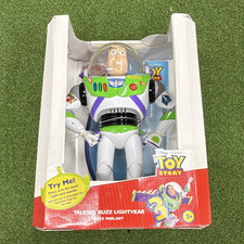 Disney Store Toy Story 3 Buzz Lightyear Talking Figure w/ Laser Light & Sounds picture