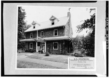 Keokuk Iowa 1936 Area Engineers Residence Lock Dam 19 Mississippi River picture