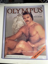 COLT OLYMPUS -  #6 1986 Vintage BEEFCAKE PIN UP PHOTOGRAPHY Gay Interest HOTTT picture