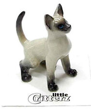 ➸ LITTLE CRITTERZ Cat Miniature Figurine Siamese Cat Kitten Blaze  picture