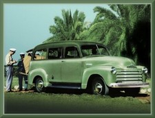 1952 Chevrolet Suburban, Toolbox - Refrigerator Magnet, 42 MIL picture