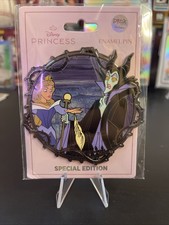 Disney PALM Sleeping Beauty Thorn Series Aurora And Maleficent JUMBO 3'' SE 200 picture