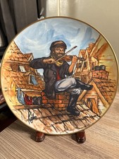Fiddler On The Roof Plate Kaplan Studio Plate By Rik Vig Artist's Proof Sign picture