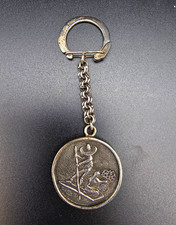 Vintage Taxco Sterling Silver Mermaid Keychain Mexico La Sirena Eagle 23 15.54g picture
