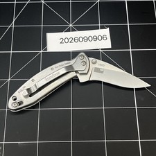 KERSHAW USA KEN ONION - CHIVE 1600 FOLDING LINER LOCK KNIFE WITH POCKET CLIP picture