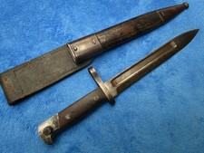 ANTIQUE ORIGINAL US M1895 LEE NAVY WINCHESTER OR REMINGTON BAYONET AND SCABBARD picture