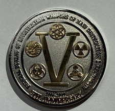 FBI HQ WMD 5th Anniversary  Weapons Of Mass Destruction Challenge Coin picture