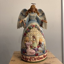 Jim Shore 'The Joy of Christmas Morning' Angel Figurine #4005325 In Box picture