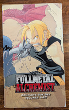 Fullmetal Alchemist manga Complete box set 1-27 w/novel picture
