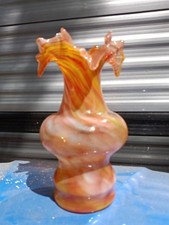 Vintage Blinko Orange Glass picture
