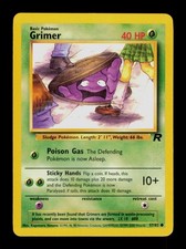 Grimer 57/82 Pokemon Team Rocket Trading Card TCG picture