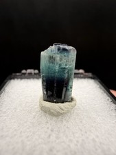 Gem Blue Indicolite Tourmaline Crystal (Thumbnail) - Mt Mica, Maine picture