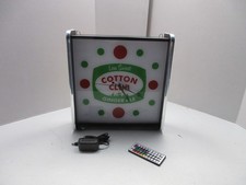 Cotton Club Ginger ale LED light up wall clock Brand New picture