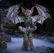 *NEW* Home Depot 5.5 FT Wicked Woods Animated LED Evil Pixie Animatronic L@@K picture