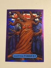 2024 Topps Garbage Pail Kids Chrome #273a Haunted Forrest Purple Refractor picture